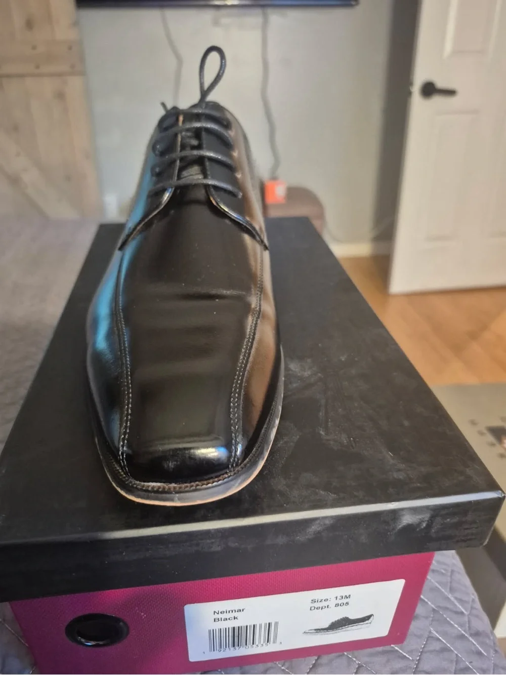 Florsheim Classic Black Leather Men’s Dress Shoe - Lace-Up Oxford